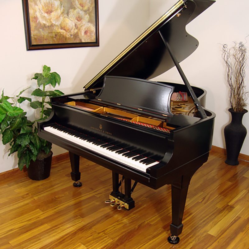 1929 Steinway Grand Piano model L in Ebony - Piano restoration & sales ...
